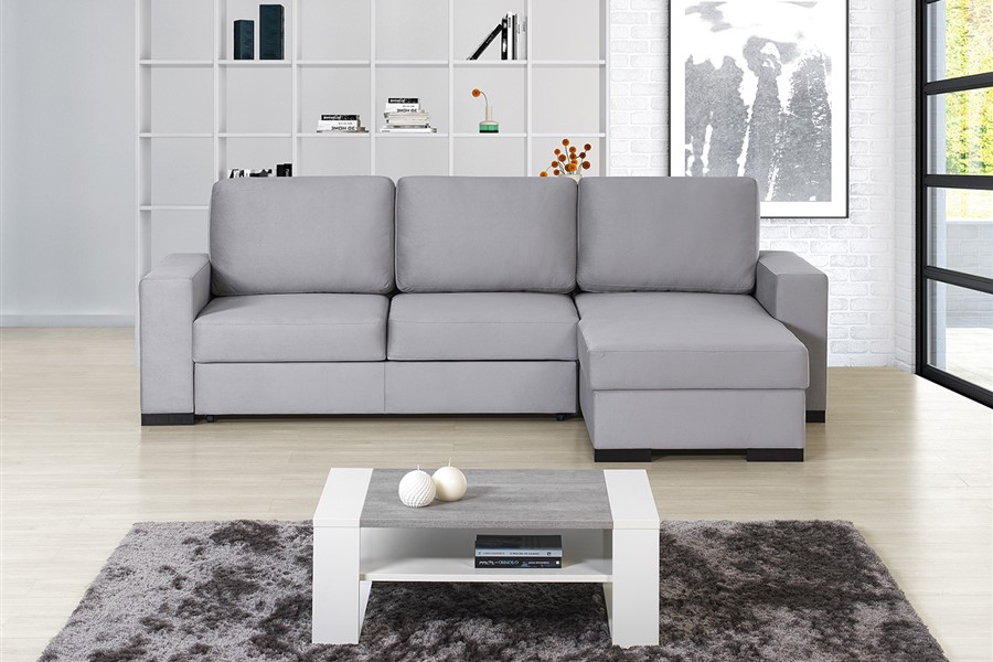 Sofá Riga chaise (2) (Solar Light Grey)